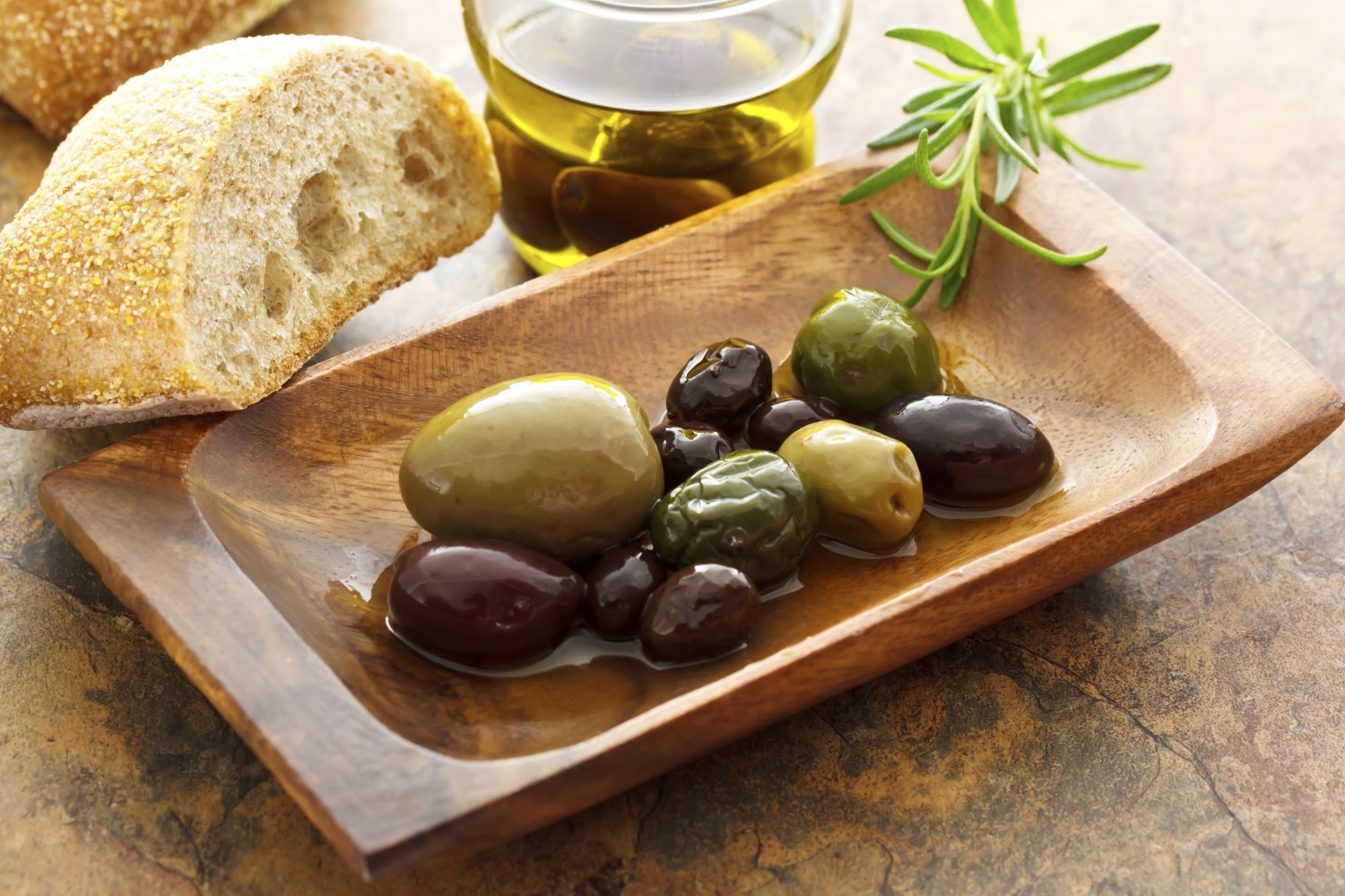 Bread olive oil