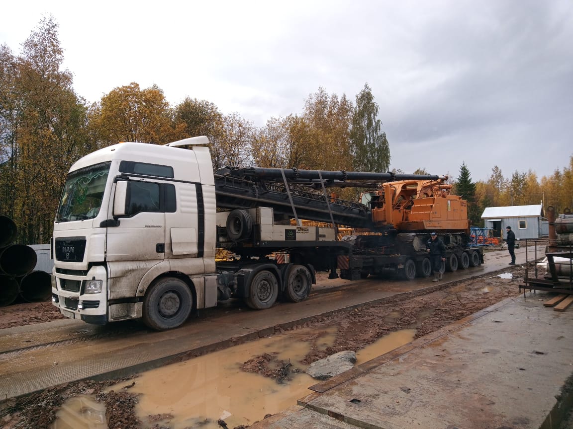 Перевозка крупногабаритных и тяжеловесных грузов по России